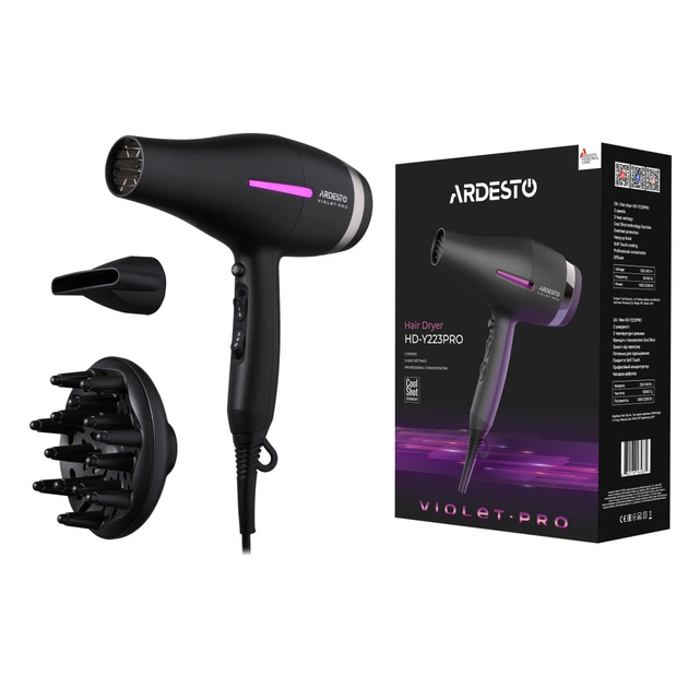 Фен Ardesto HD-Y223PRO - изображение 6