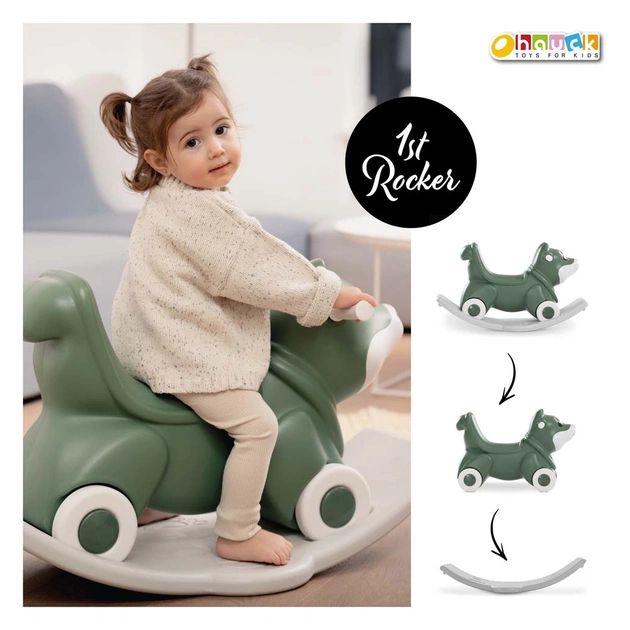 Чудомобіль Hauck 1st Rocker 3 в 1 (Fox Green) (80500-2) - picture 8