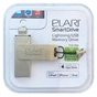 USB флеш накопичувач Elari 128GB SmartDrive Silver USB 2.0/Lightning (ELSD128GB) - зменшене зображення 3
