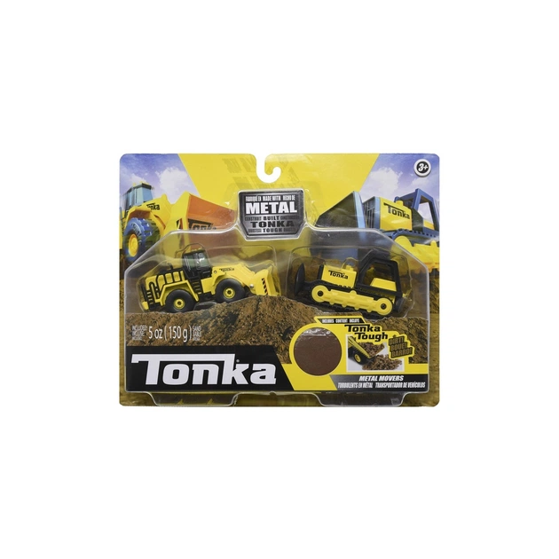 Спецтехніка Tonka Бульдозер і Навантажувач з піском (6583037) - зображення 1