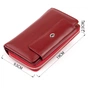 Гаманець ST Leather Зі шкіри Бордовий (19341) - уменьшенное изображение 3