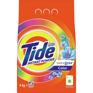 Пральний порошок Tide Аква-Пудра Touch of Lenor 4 кг (8006540123676) зображення 1