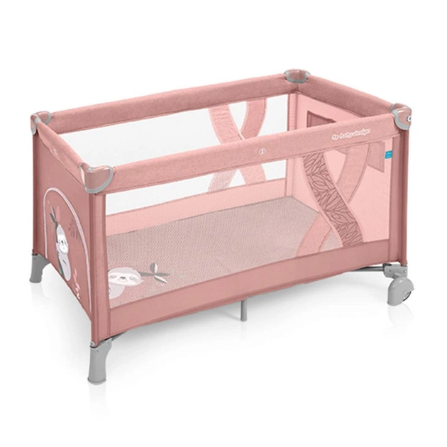 Дитячий манеж Baby Design Simple 08 Pink (Simple 08 2019) - изображение 1