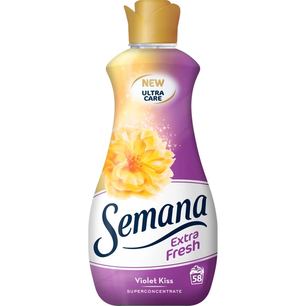 Кондиціонер для білизни Semana Extra Fresh Violet Kiss 1450 мл (3800024047534) - изображение 1