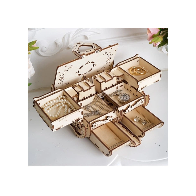 Збірна модель Ugears Бурштинова скринька (70090) - picture 11