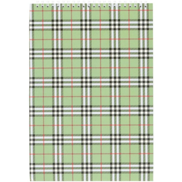 Блокнот Buromax spiral top, А4, 48sheets, square, green (BM.2460-04) - изображение 1