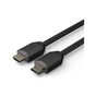 Кабель мультимедійний HDMI to HDMI 2.0m V2.0 4K60Hz HP (DHC-HD01-02M) - зменшене зображення 3