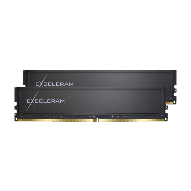 Модуль пам'яті для комп'ютера DDR4 16GB (2x8GB) 3200 MHz Black Sark eXceleram (ED4163222AD) - зображення 1