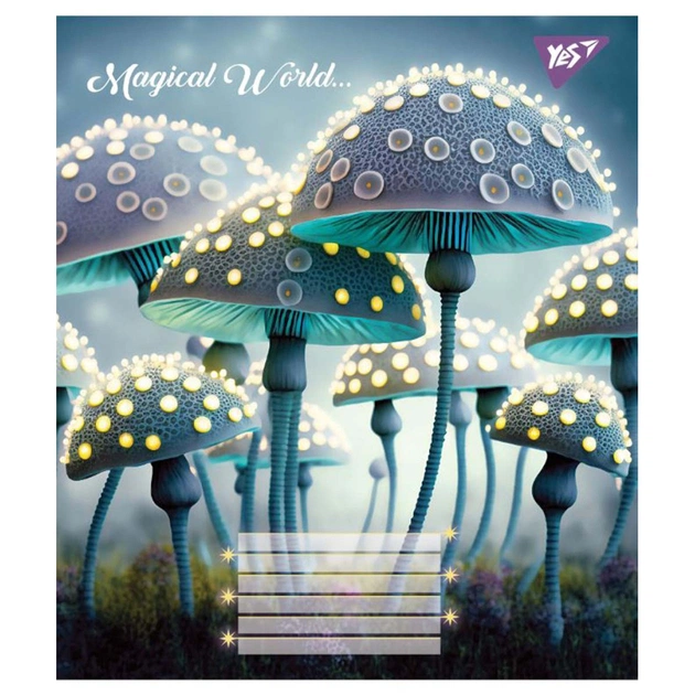 Зошит Yes А5 Magical world 12 аркушів, лінія (766291) - изображение 1