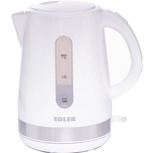 Електрочайник Edler EK4525 white зображення 1