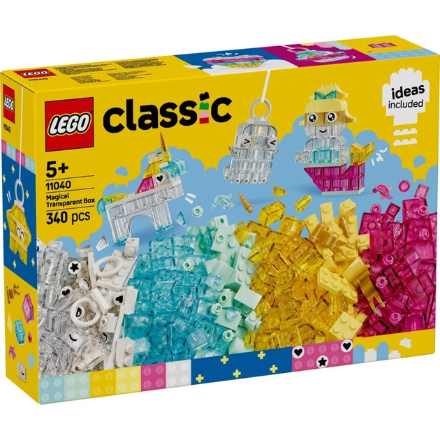 Конструктор LEGO Classic Чарівна прозора коробка (11040) - зображення 1