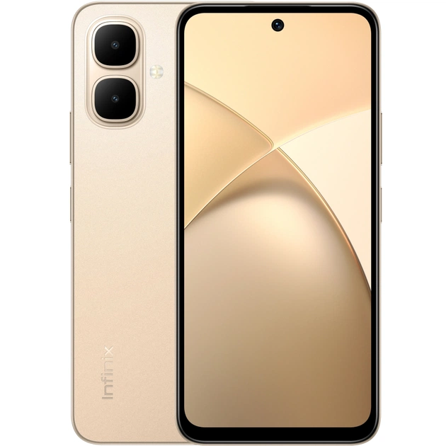 Мобільний телефон Infinix Smart 10 4/64Gb Twilight Gold (4894947090929) - зображення 1
