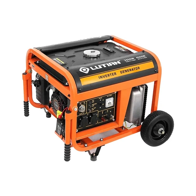 Генератор LUTIAN инверторный LT4500E, 3.5kW, 220V, 50Hz, обьем 15л, електостарт (LT4500EI) - зображення 1