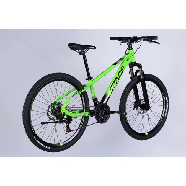 Велосипед Space 26" MERCURY DD FR рама-13" AL 2026 зелено-чорний (OPS-SP-26-082) - зображення 9