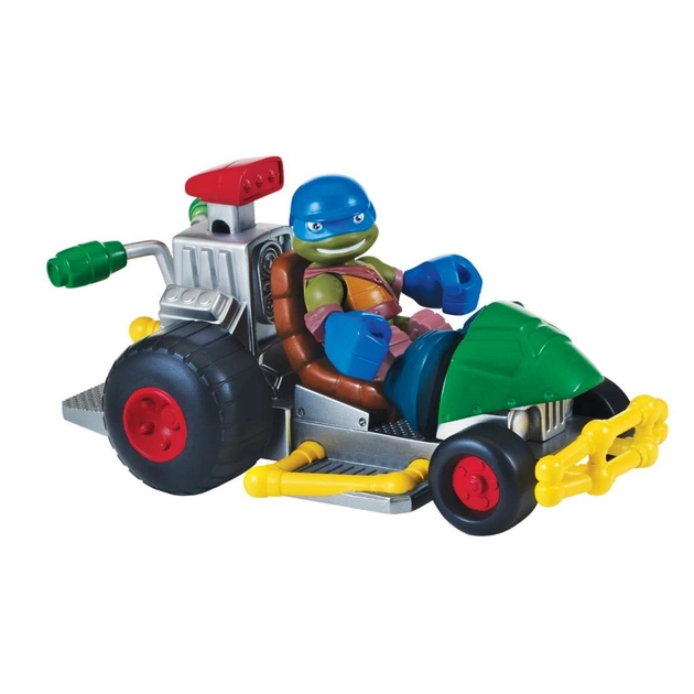 Бойовий транспорт TMNT Патрульное багги и эксклюзивная фигурка Леонардо (96701) - picture 1