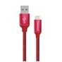 Дата кабель USB 2.0 AM to Lightning 2.0m red ColorWay (CW-CBUL007-RD) - уменьшенное изображение 1