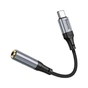 Перехідник USB-C to 3.5mm F 0.12m Black HOCO (6942007608886) - зменшене зображення 3