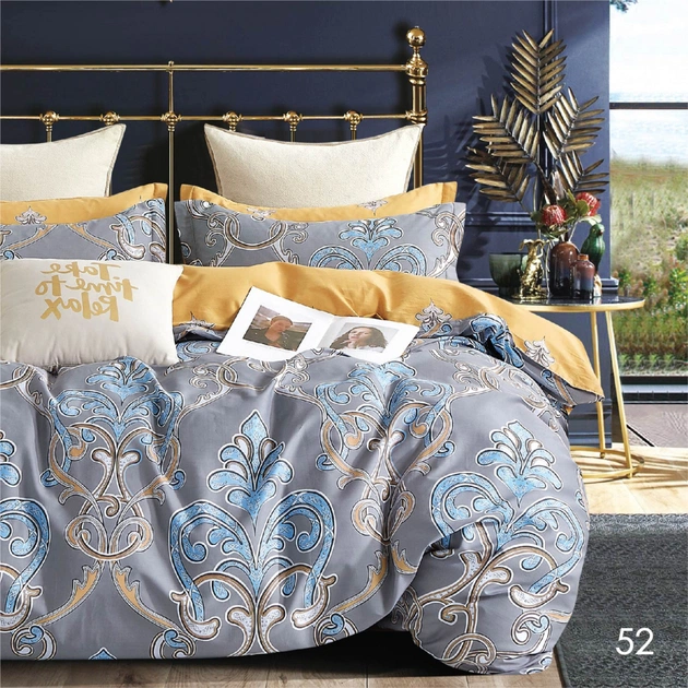 Постільна білизна Isleep Євро Сатин Twill 52 (52_ev_Isleep) - зображення 1