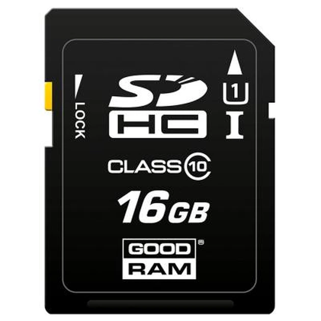 Карта пам'яті Goodram 16GB SDHC class 10 (S1A0-0160R11) - зображення 1