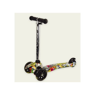 Самокат A-Toys принтований, PU, LED (SC20110) зображення 1
