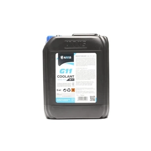Антифриз AXXIS BLUE G11 Сoolant Ready-Mix -36°C 5кг (AX-P999-G11B RDM5) изображение 1