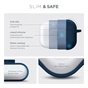 Чехол для наушников Armorstandart Hang Case For Apple AirPods Pro 3 Lake Blue (ARM88273) - уменьшенное изображение 3