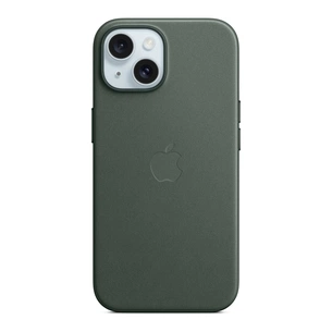 Чохол до мобільного телефона Apple iPhone 15 FineWoven Case with MagSafe Evergreen (MT3J3ZM/A) зображення 1