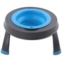Посуд для собак Dexas Миска одинарна на складній підставці-мала 360 мл блакитна (0084297306939) - зменшене зображення 1