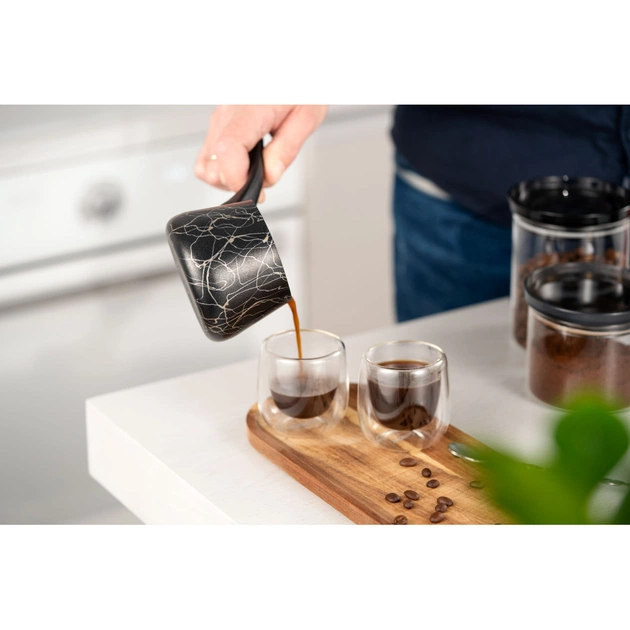 Турка Ardesto BLACK MARS граніт бакелітова ручка 0.25 (AR0825SG) - picture 6