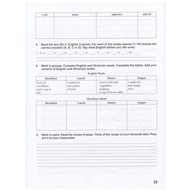 Робочий зошит Англійська мова. 10 клас. До підручника "Англійська мова. Dive into English" - В.М. Буренко Ранок (9786170946782) - picture 8