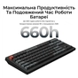 Клавіатура Keychron V3 Ultra Keychron Red Switch RGB UA Black (V3U-D1-UA) - зменшене зображення 11