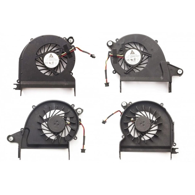 Вентилятор ноутбука HP Envy 14-1000/14-2000 dual DC(5V,0.35A + 0.35A) 4pin (KSB05105HA-9L16/9L17) - зображення 1
