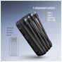 Батарея універсальна ColorWay 20 000 mAh PowerHub PD/22.5W, QC/4.0, Black (CW-PB200LP07BK) - зменшене зображення 8