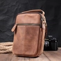 Сумка Vintage Вінтажна для чоловіків з натуральної шкіри Коричнева (22811) - зменшене зображення 11