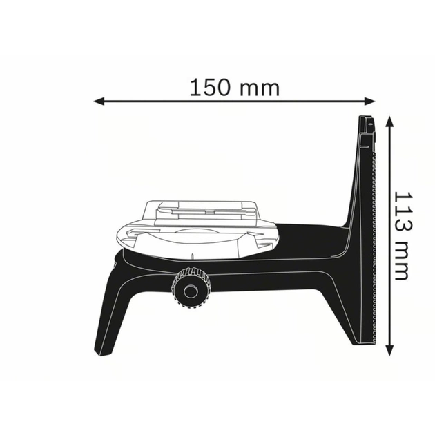 Штатив для нівеліру Bosch Professional RM2, 150х80х113мм (0.601.092.700) - picture 4