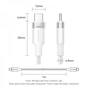 Кабель Vention USB Type-C - USB Type-C (M/M), 240W, 5A, 2 м, Black (TRIBH) - уменьшенное изображение 6