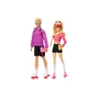 Лялька Barbie набір Барбі та Кен На роликах удвох (HXK90) - зменшене зображення 1