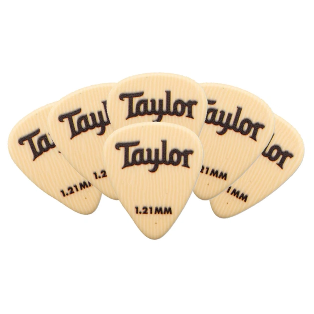 Медиатор Taylor Guitars 351 Dark Tone Picks 1.21 Ivoroid 6 шт. (234445) - изображение 1