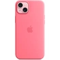 Чохол до мобільного телефона Apple iPhone 15 Plus Silicone Case with MagSafe - Pink, Model A3124 (MWNE3ZM/A) - уменьшенное изображение 2