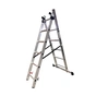 Драбина GTM 3-секції, розкладна, 3*6сх. 1,64-3,26м (KME306) - уменьшенное изображение 2