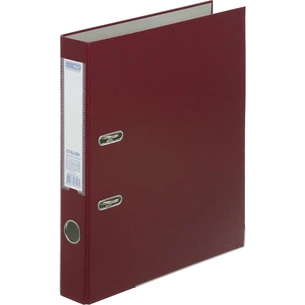Папка - реєстратор Buromax Etalon A4 50 мм Бордова (BM.3016-13c) зображення 1