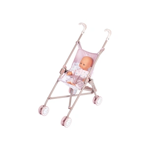 Коляска для ляльок Smoby тростинка Baby Nurse Рожева пудра (220407) зображення 1