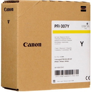 Картридж Canon PFI-307Y yellow(330ml) (9814B001) зображення 1