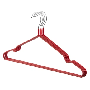 Плічка Ardesto Металеві з ПВХ покриттям Червоні 40.5 см 5 шт. (ARHC2805R) зображення 1