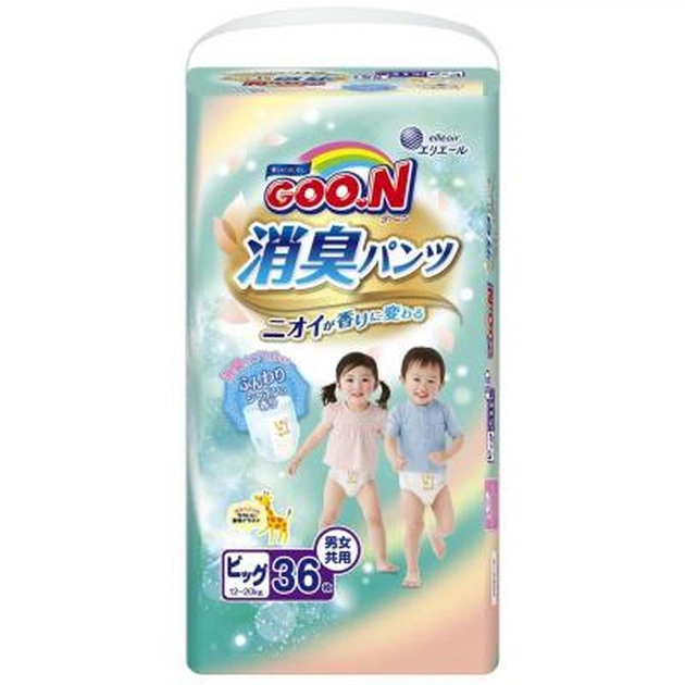 Підгузки GOO.N Aromagic 12-20 кг Розмір Big XL унісекс 36 шт (853112) - зображення 1