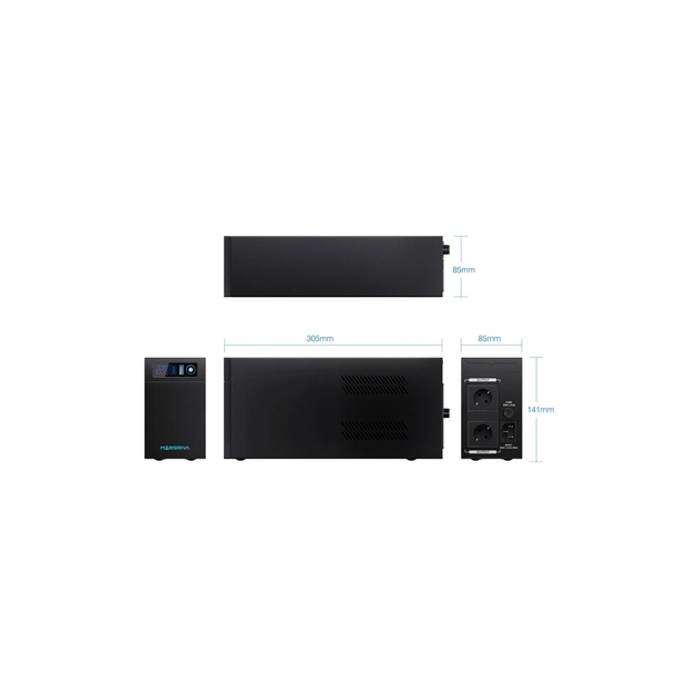 Пристрій безперебійного живлення Marsriva MR-UF1200L - picture 6