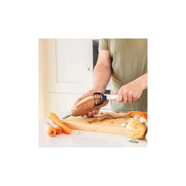 Овощечистка KitchenAid Classic горизонтальна 18 см білий (KHA145OHPNG) - изображение 3