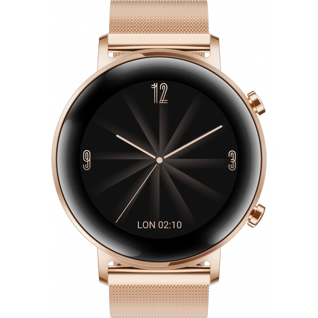 Смарт-годинник Huawei Watch GT 2 42mm Refined Gold Elegant Ed (Diana-B19B) (55024610) - зображення 1