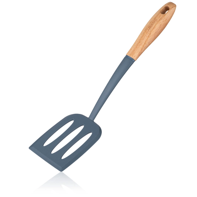 Лопатка кухонна Ardesto Midori, 34.5см, нейлон, дерево, синій (AR2124PG) - picture 5