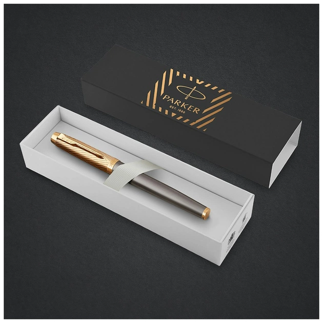 Ручка пір'яна Parker IM 17 Premium SE Pioneers GT  FP F (25 511) - изображение 6